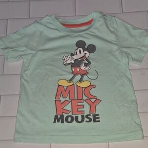 Mickey Mouse Kids T-Shirt - Mint Green